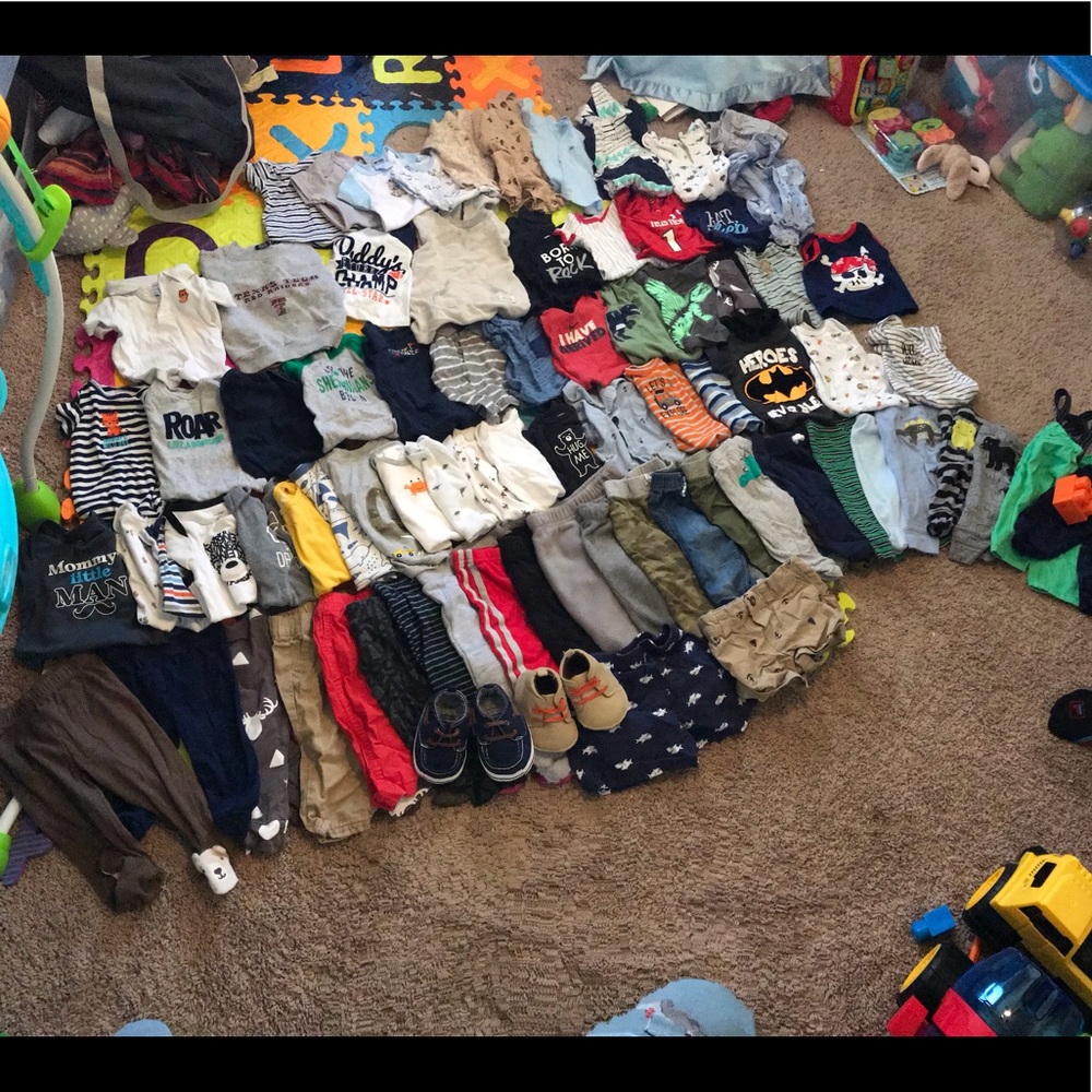 Baby boy lot, 3-6 month sizes!